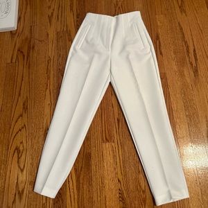 White Zara pants